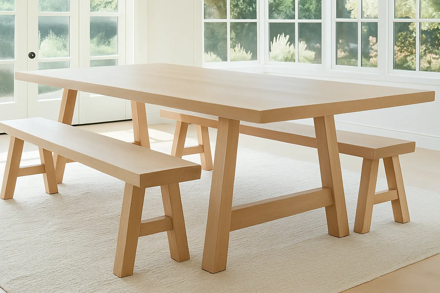 Oak Dining Suite